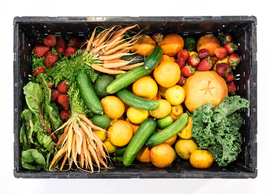 caja de frutas y verduras a domicilio